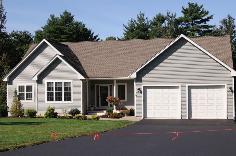 New Asphalt Driveway in Residential Setting